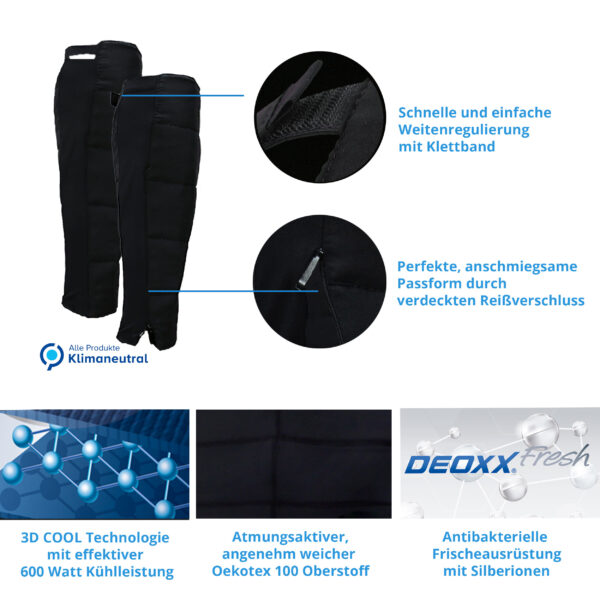 Produktmerkmale Wadenkühler SX3 von E.COOLINE
