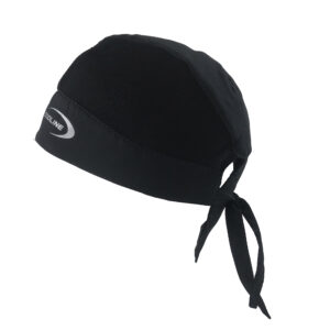 Seitliche Ansicht des Bandana light von E.COOLINE in Farbe schwarz