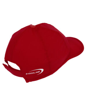 Kühlendes Basecap von E.COOLINE in Farbe rot