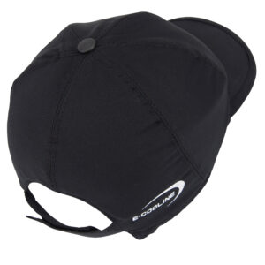 Kühlendes Basecap von E.COOLINE in Farbe schwarz