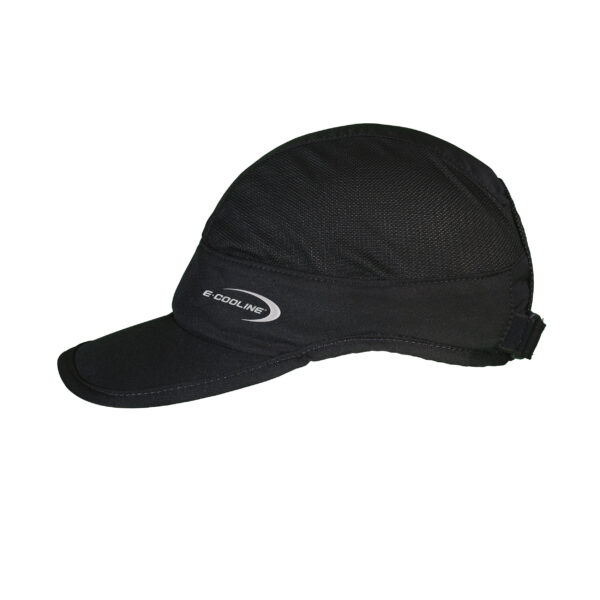 Kühlendes Basecap light in Farbe schwarz von E.COOLINE