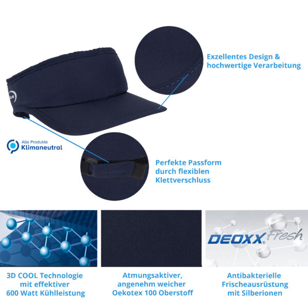 Produktmerkmale kühlendes SX3 Sonnenschild von E.COOLINE