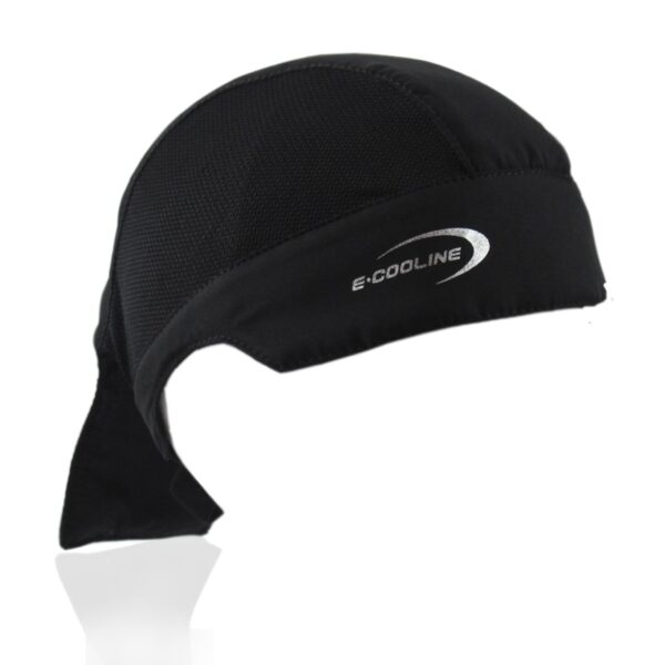 Kühlendes Bandana Air von E.COOLINE in Farbe schwarz