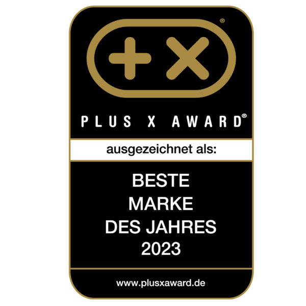 Plus X Award as "Best Brand of the Year 2023"