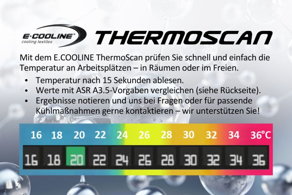 E.COOLINE ThermoScan-Karte